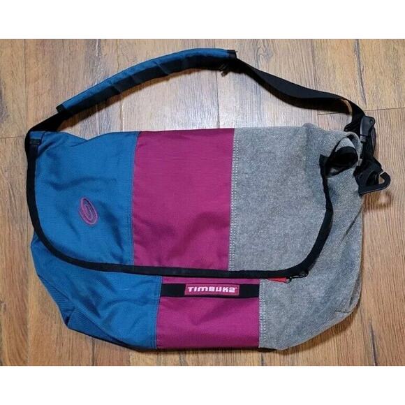 Timbuk2 Multicolor Messenger Bag Laptop Bag Ballistic Nylon Original
